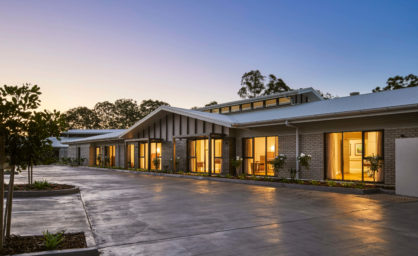 External image of the new Illoura aged care home in Chinchilla.