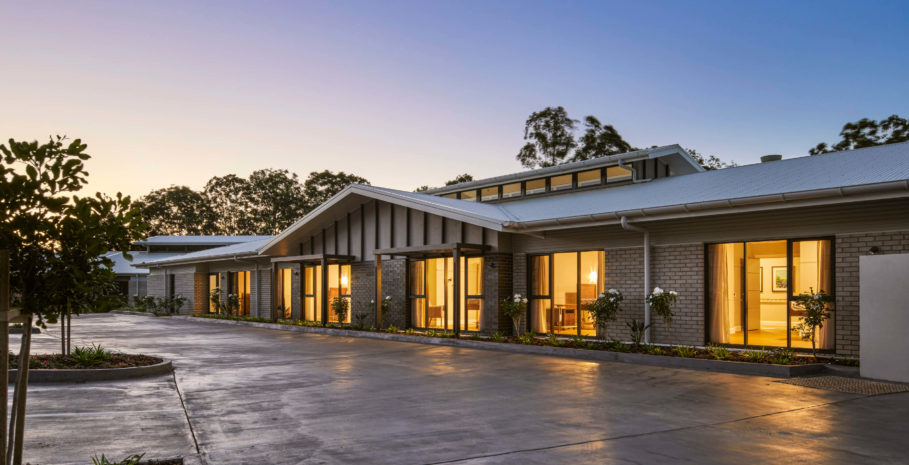 External image of the new Illoura aged care home in Chinchilla.